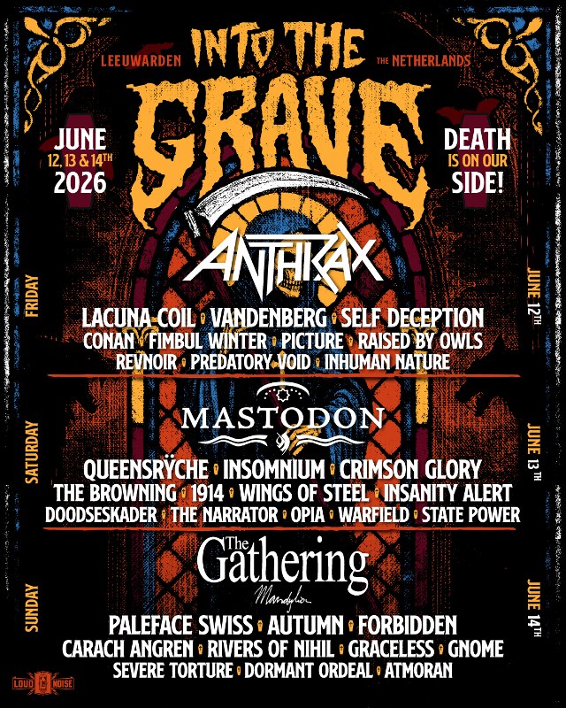 Line-up Into The Grave is compleet