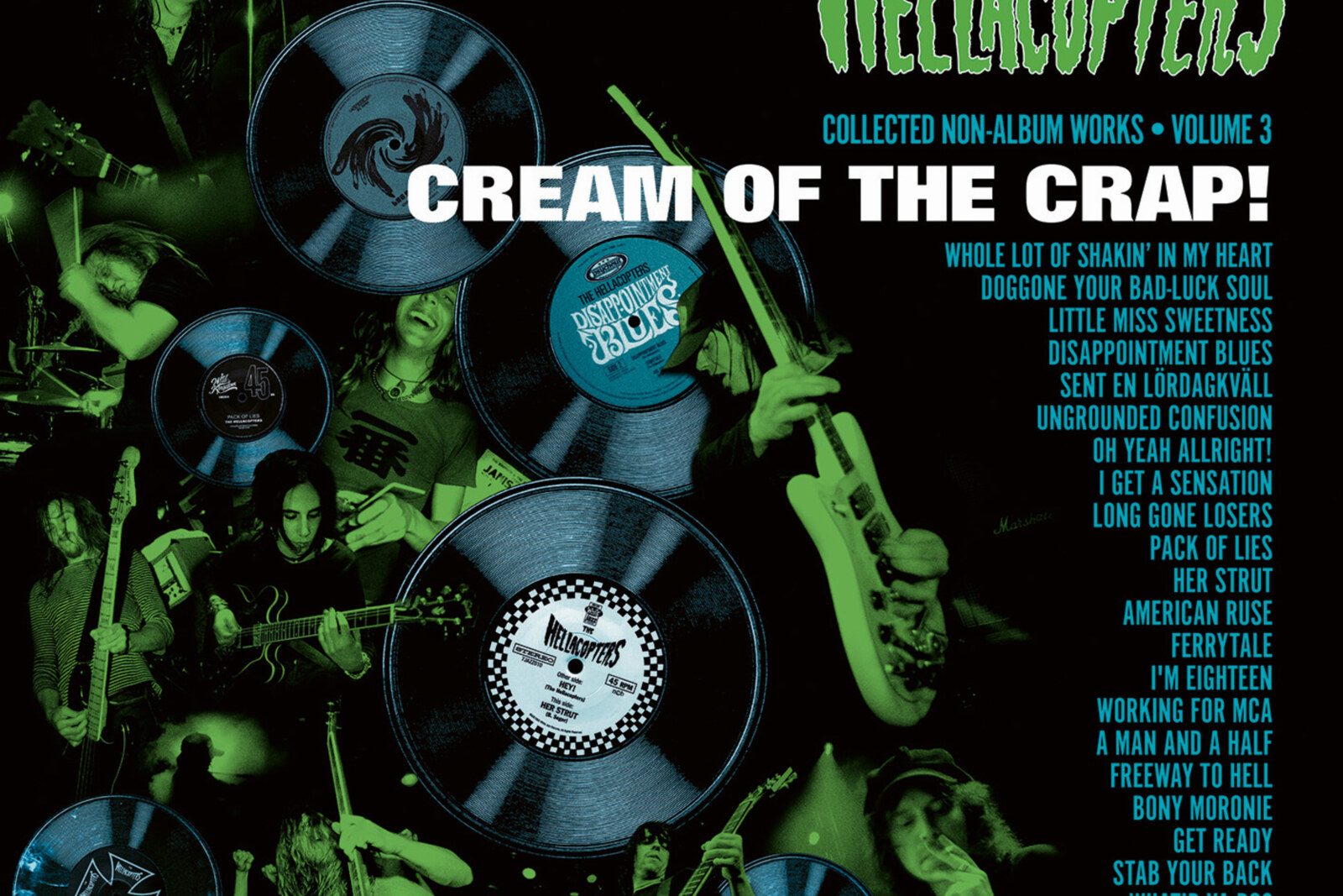 The Hellacopters Announce Rarities Collection "Cream Of The Crap! Collected Non-Album Works • Volume 3