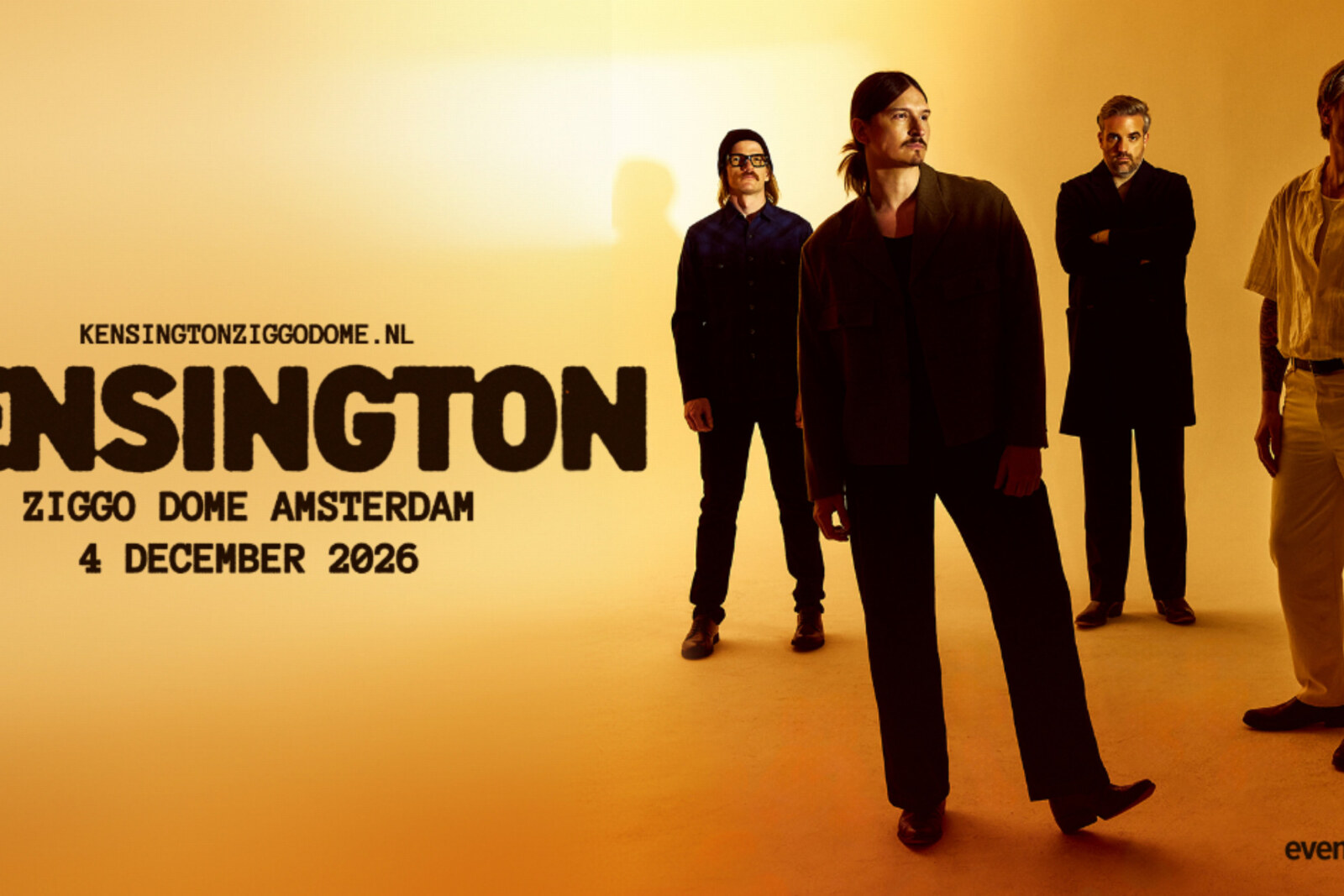 Kensington in 2026 terug naar de Ziggo Dome