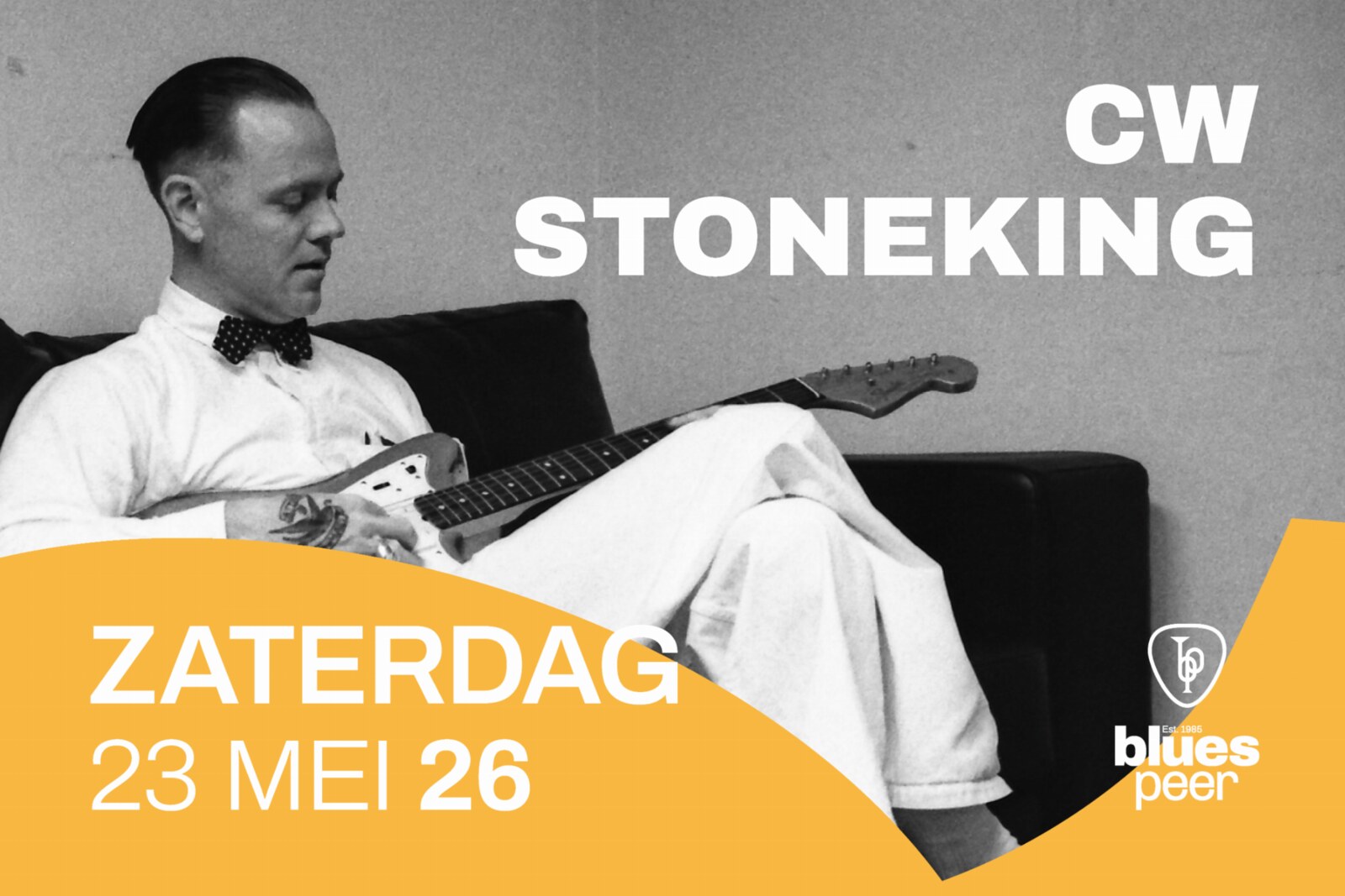 C.W. Stoneking komt naar Blues Peer