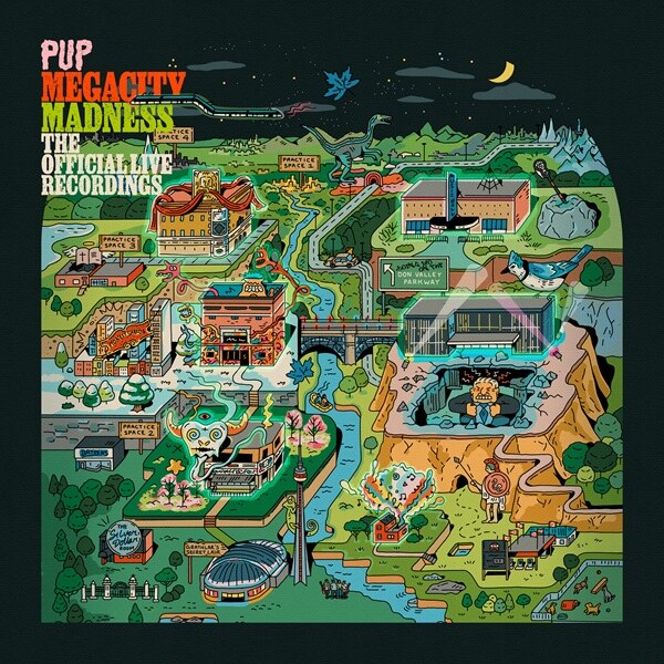 Pup  Announce Live Album  "Megacity Madness (The Official Live Recordings)" Plus Video Series, Megazine & More
