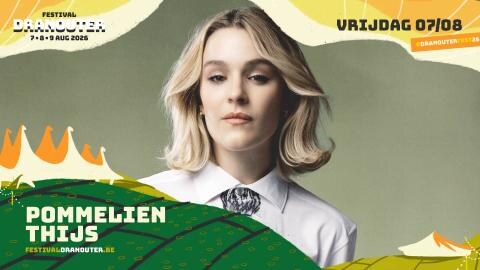 Pommelien Thijs, Sylvie Kreusch en ZAZ eerste namen Dranouter Festival 2026