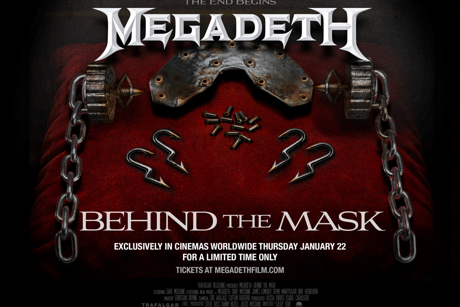 Watch the brand-new MEGADETH: BEHIND THE MASK trailer