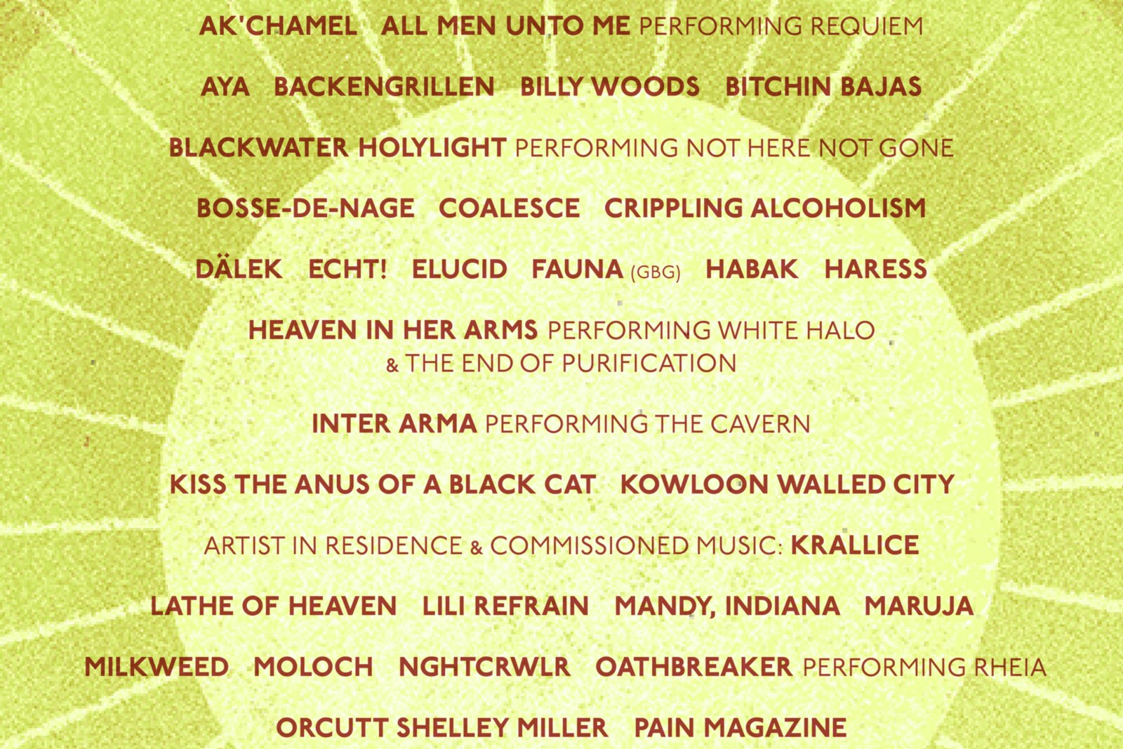 Roadburn adds Acid Mothers Temple, Yellow Eyes, ELUCID and more to 2026 line-up