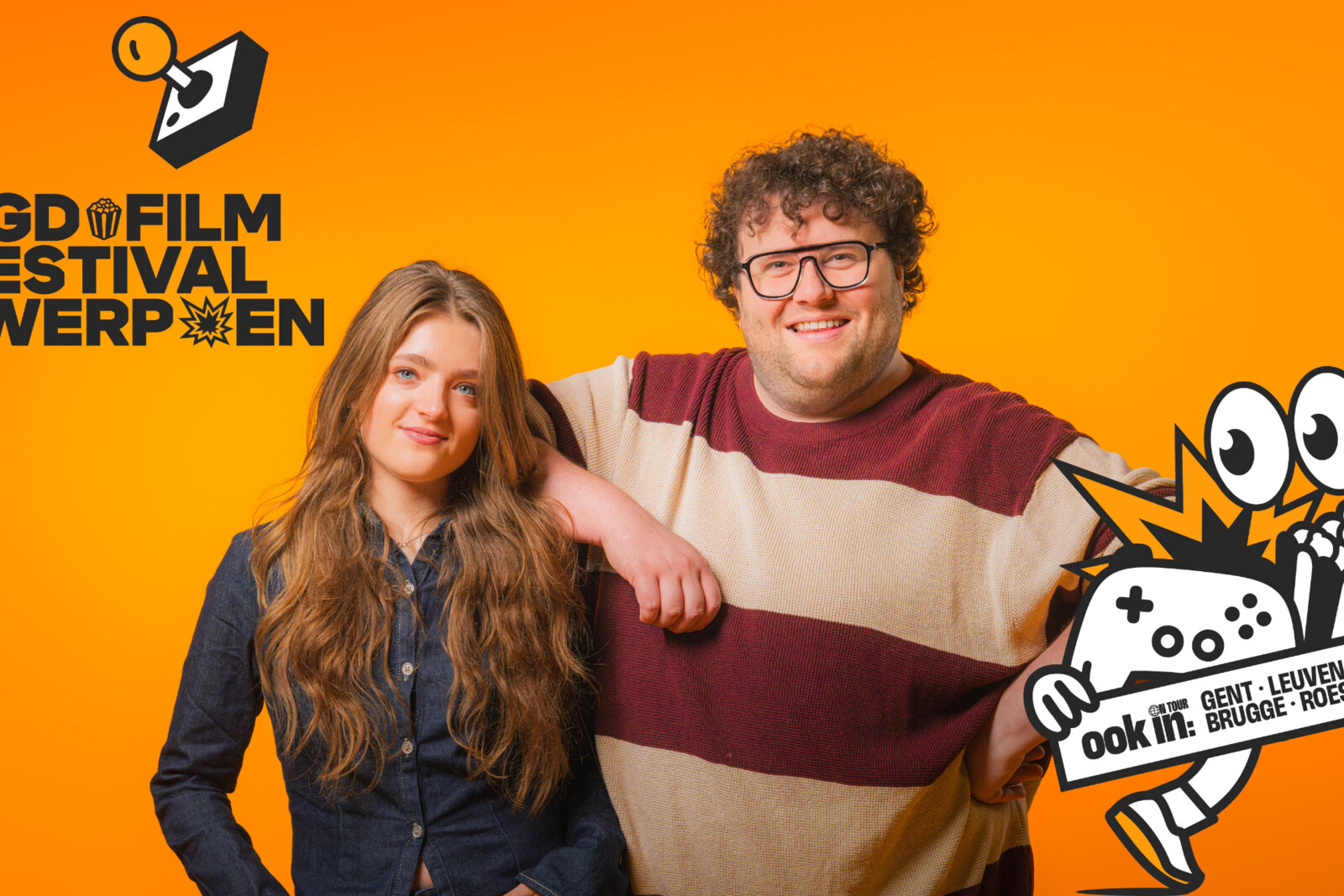 Manu Van Acker en Nona 't Jolle openen Jeugdfilmfestival Antwerpen 2026 met de animatiefilm Miss Moxy!