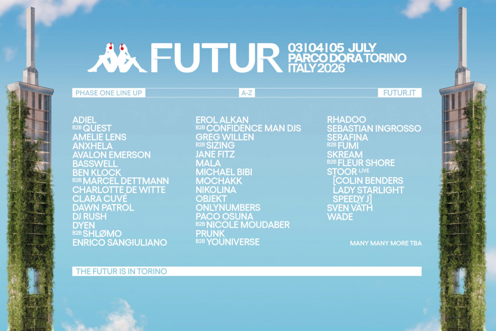 Kappa FuturFestival 2026 Announces First Line Up
