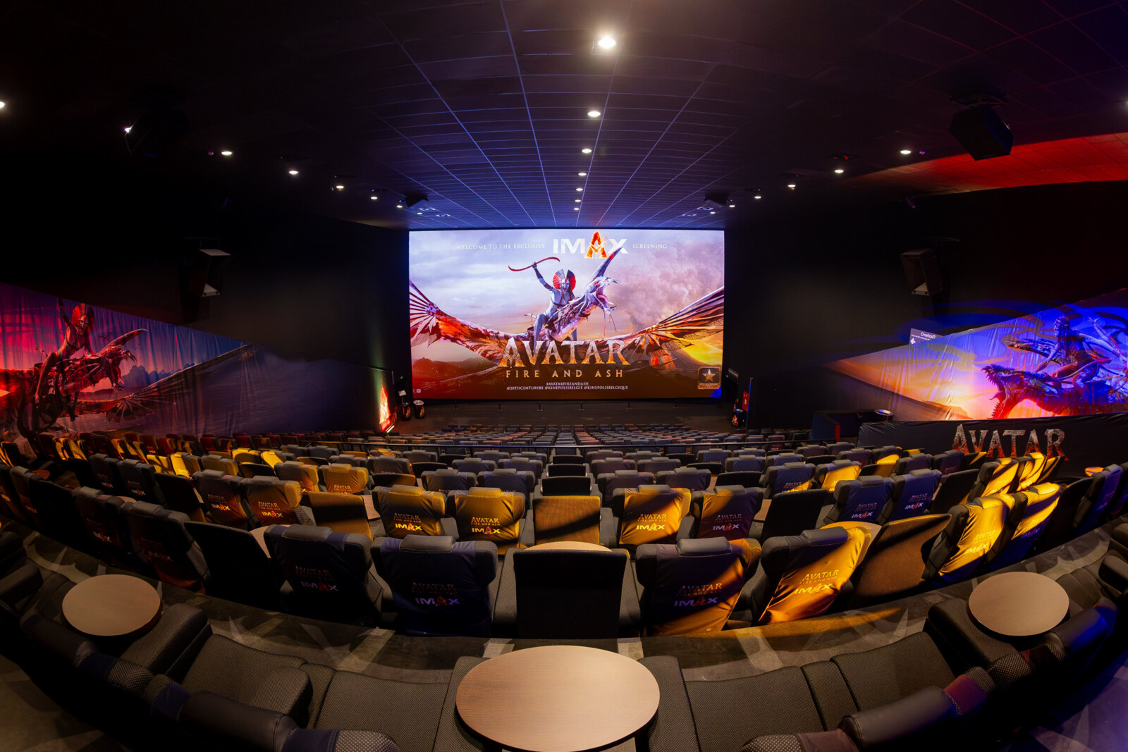 Antwerpse IMAX-zaal wordt "Avatar: Fire and Ash"-universum