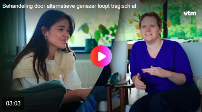 Eva getuigt over het verlies van haar zus na alternatieve geneeskunde in NO CAP: Holy Spiri