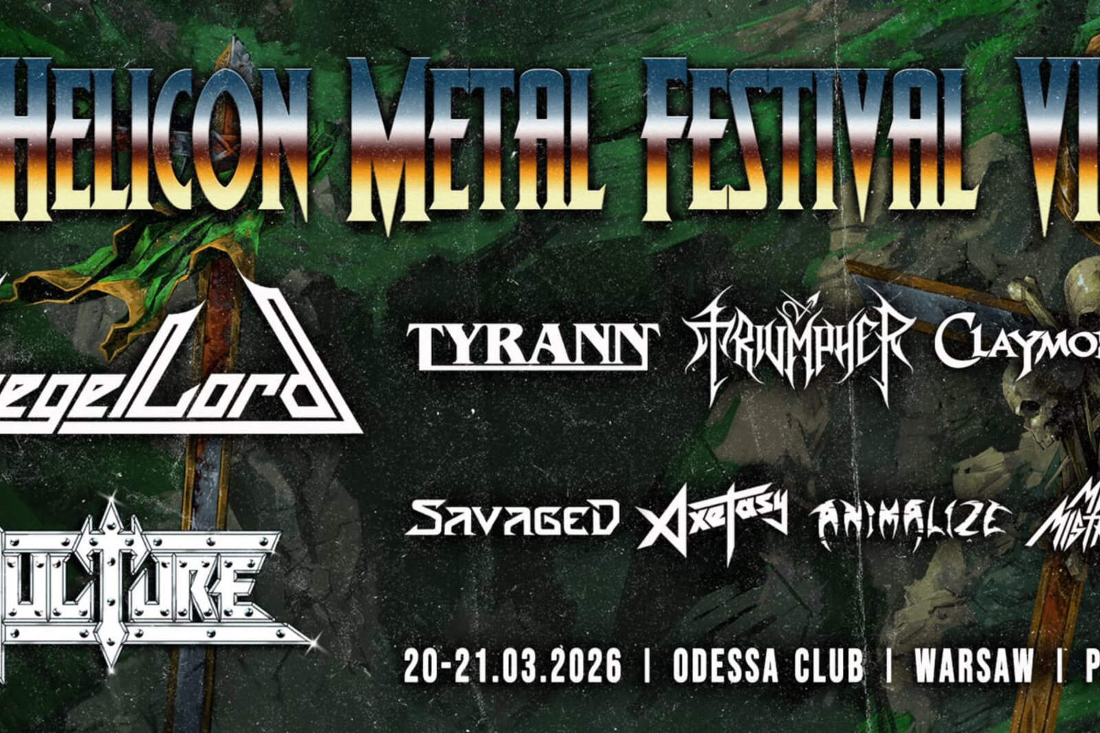 Helicon Metal Festival announces final line-Up for 2026 edition