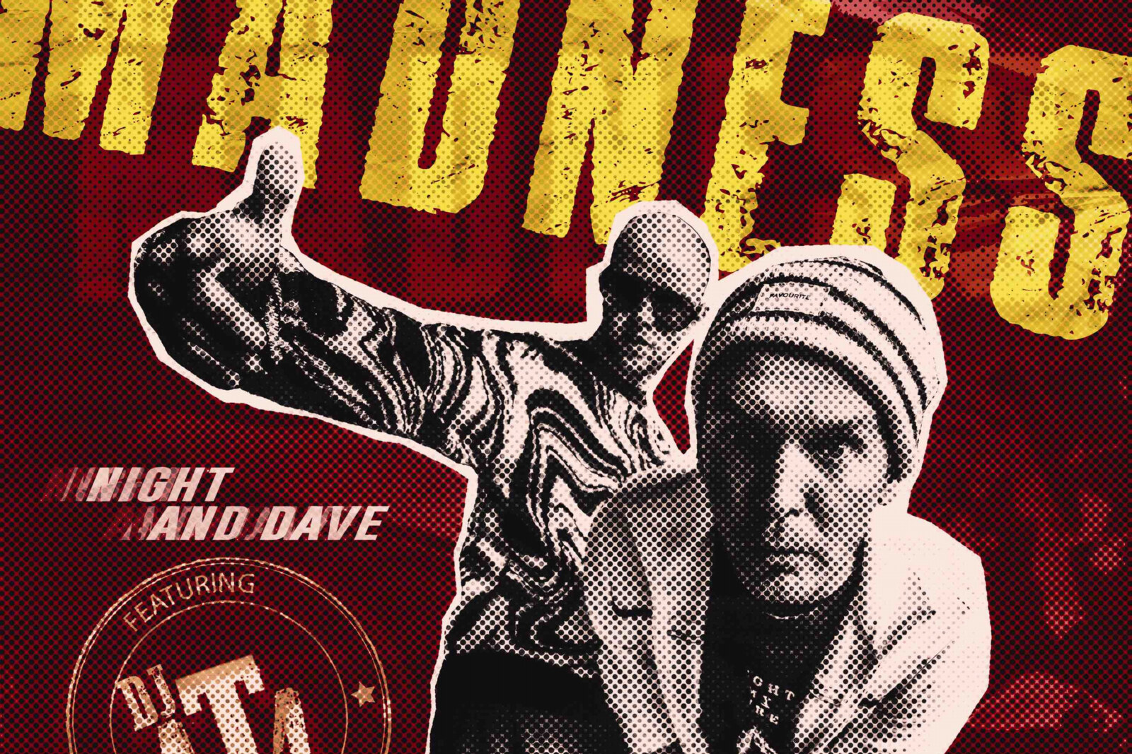 Night and Dave lanceert nieuwe single 'MADNESS' feat. DJ 4T4. 