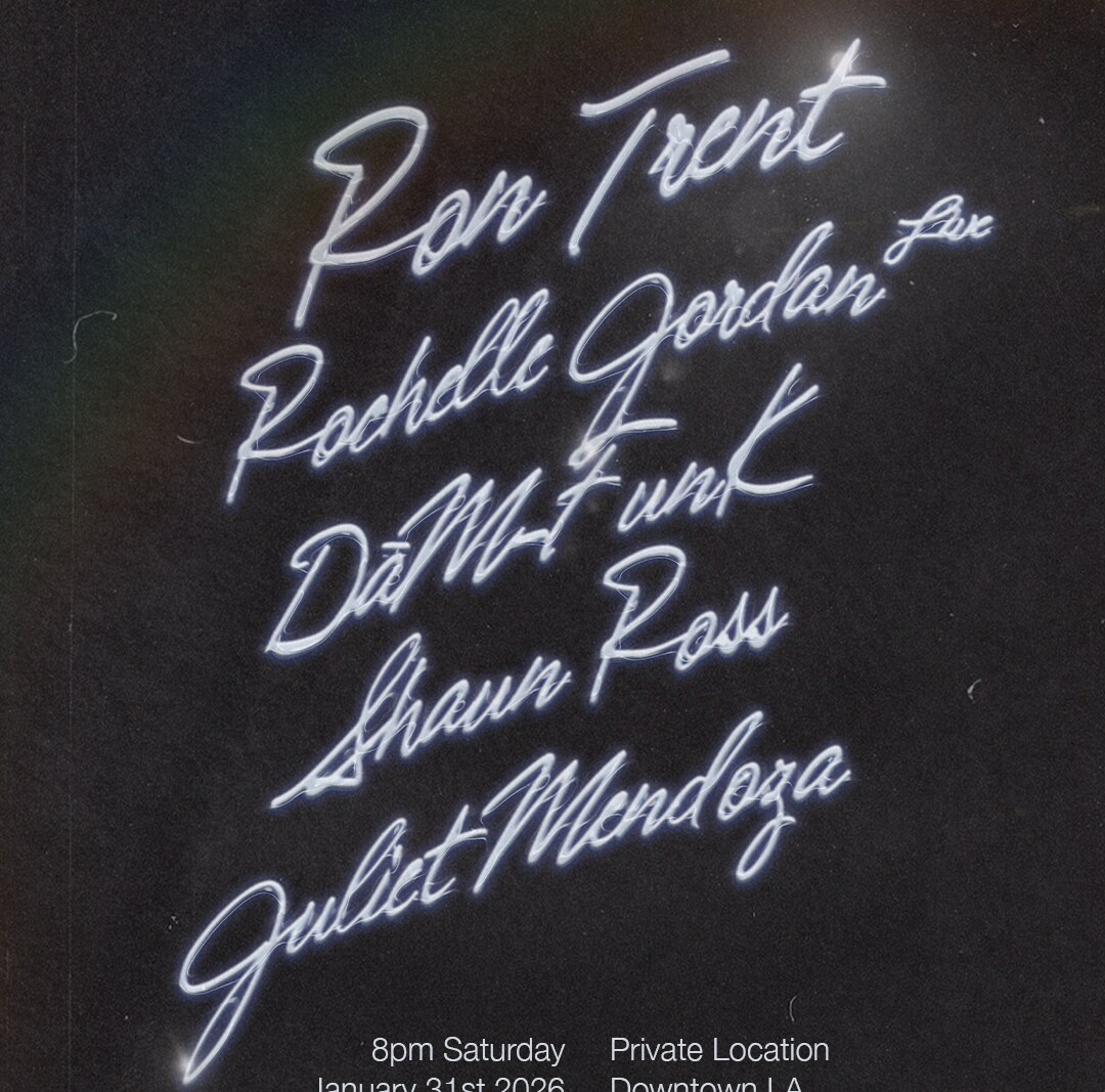 Ron Trent will be celebrated with a special Grammy Celebration Party on Saturday, January 31,