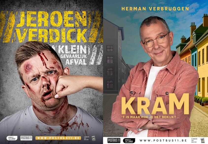Trotseer Blue Monday met een flinke dosis comedy van Jeroen Verdick en Herman Verbruggen