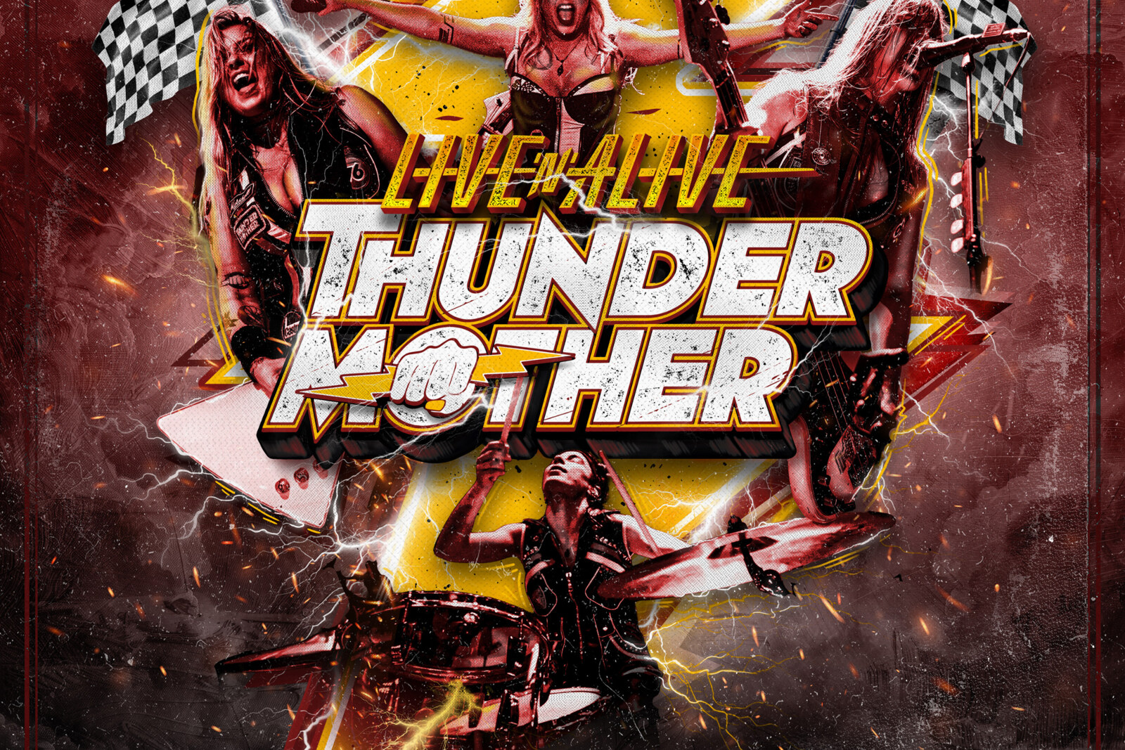 Thundermother Announces New Live Album, “Live’n’Alive”, For April 17, 2026!