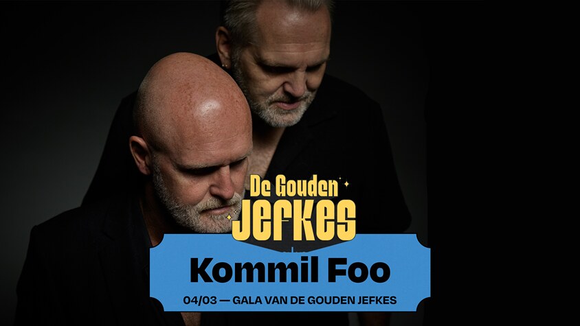 Kommil Foo krijgt Lifetime Achievement Award op Gala van de Gouden Jefkes