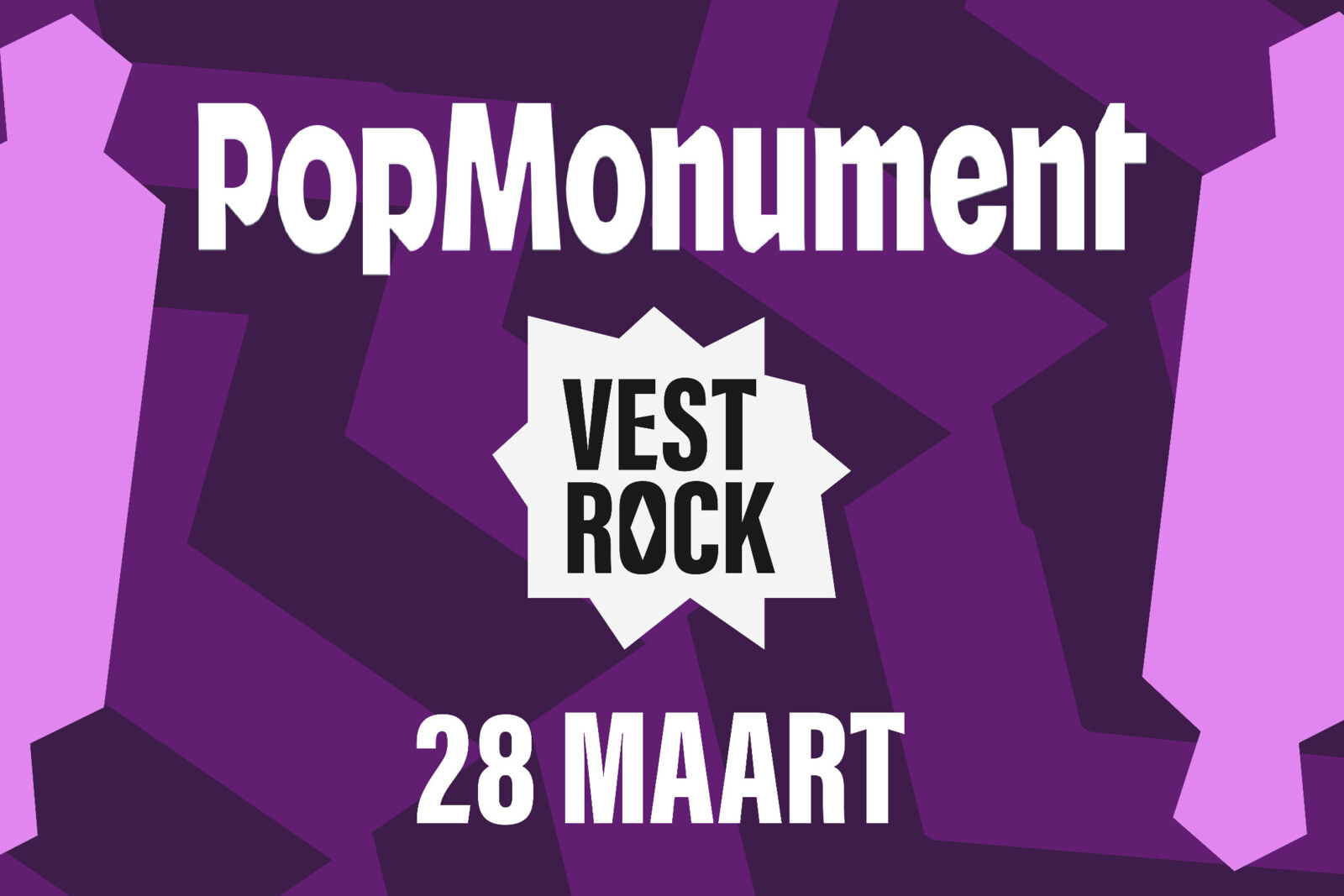 VESTROCK en Popmonument slaan handen ineen voor eerste editie van ‘Popmonument x VESTROCK