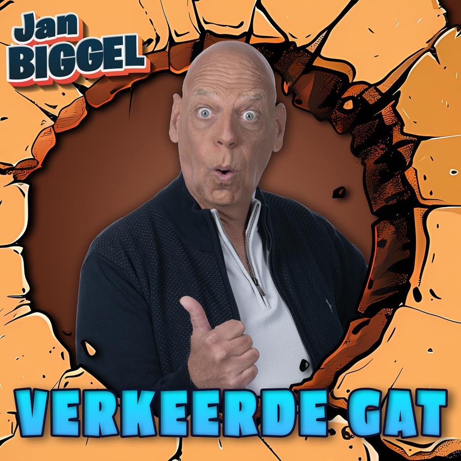 Jan Biggel scoort opnieuw met feesthit ‘Verkeerde Gat’