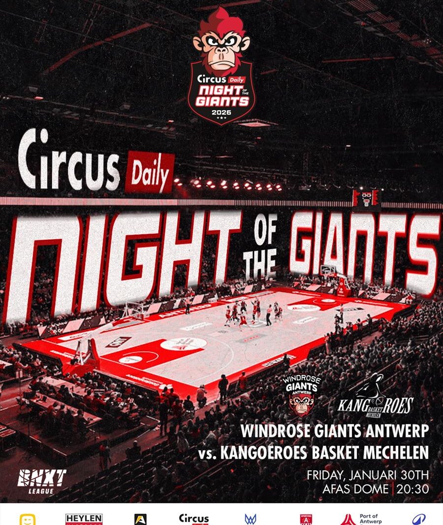 Publieksopwarmer, comedian en basketbalfanaat Jarno Boone kijkt uit naar de Circus Daily Night of the Giants