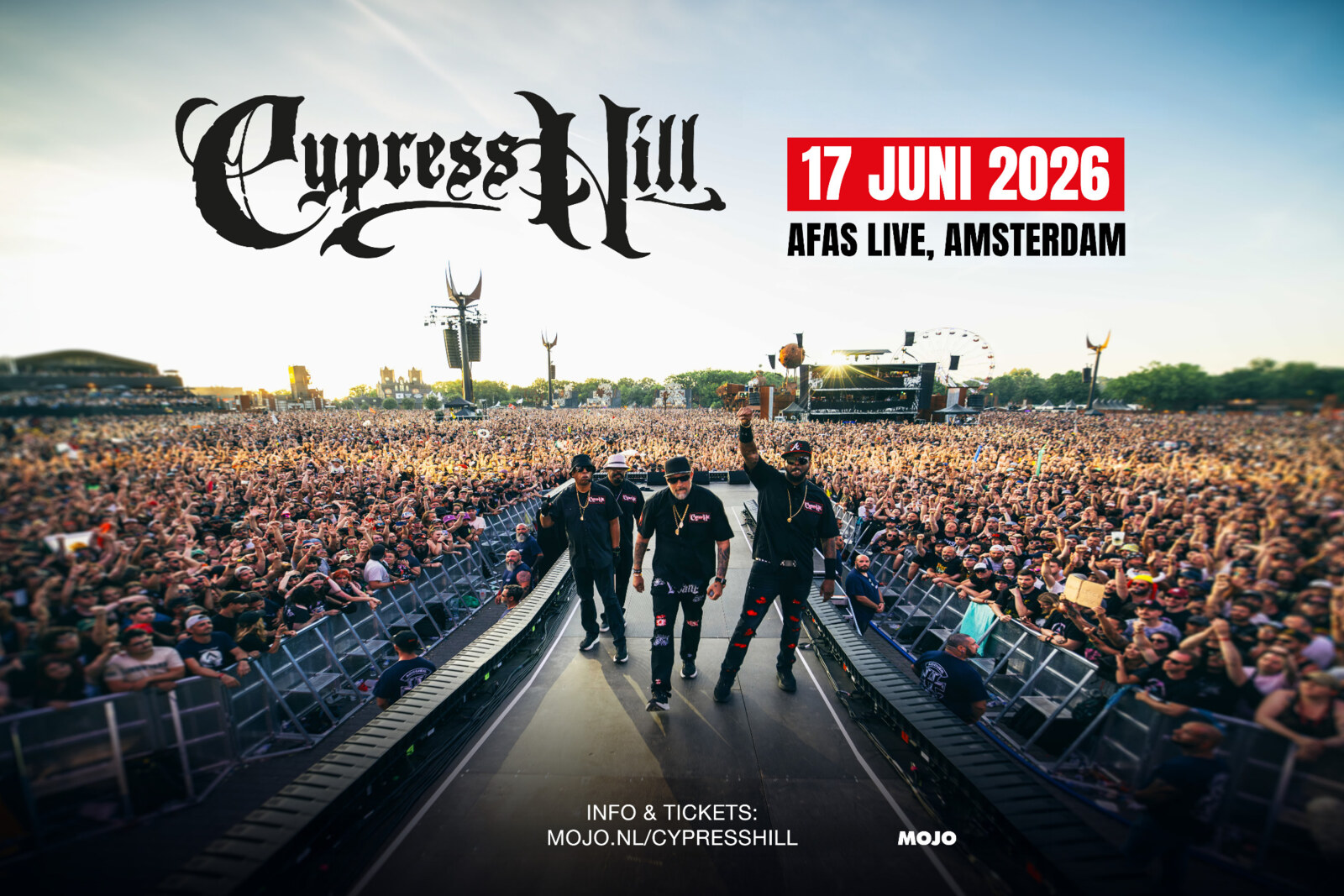 Cypress Hill komt naar AFAS Live op woensdag 17 juni