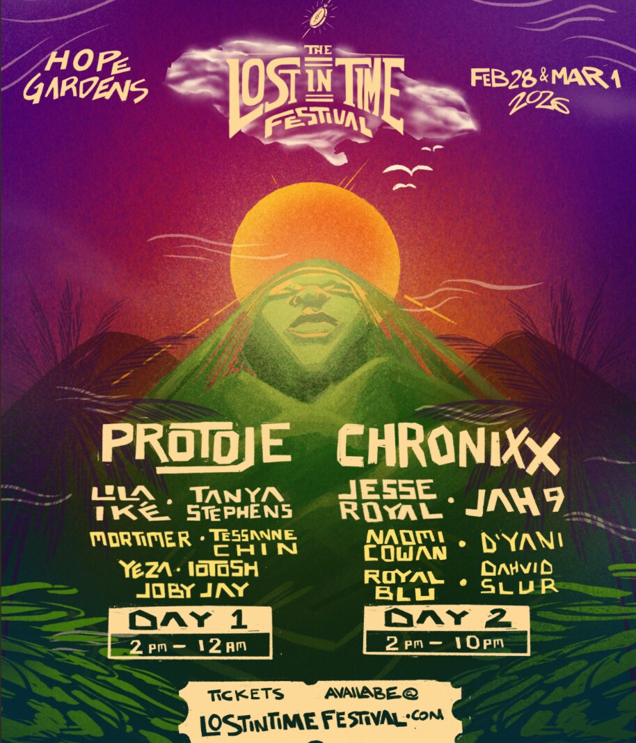 Protoje & Chronixx Headline Lost In Time 2026 - Feb 28 & Mar 1