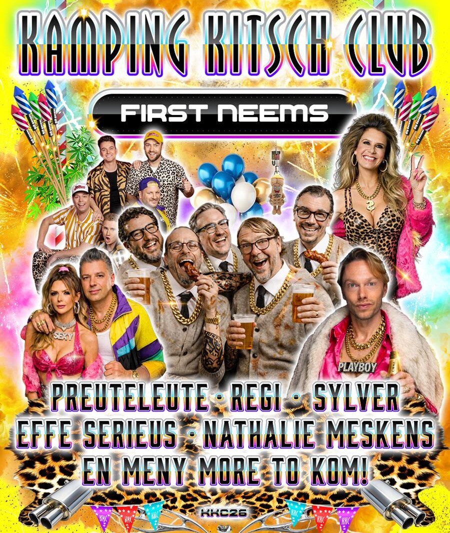 Regi en Nathalie Meskens voor het eerst op Kamping Kitsch Club!