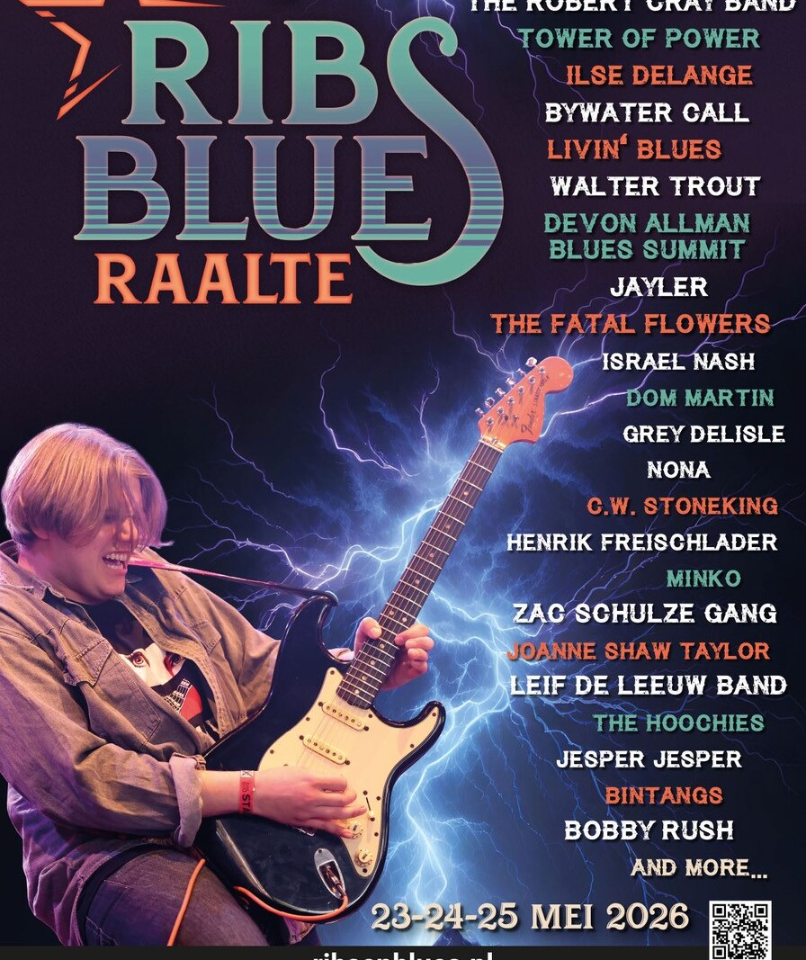 line up Ribs & Blues Raalte compleet