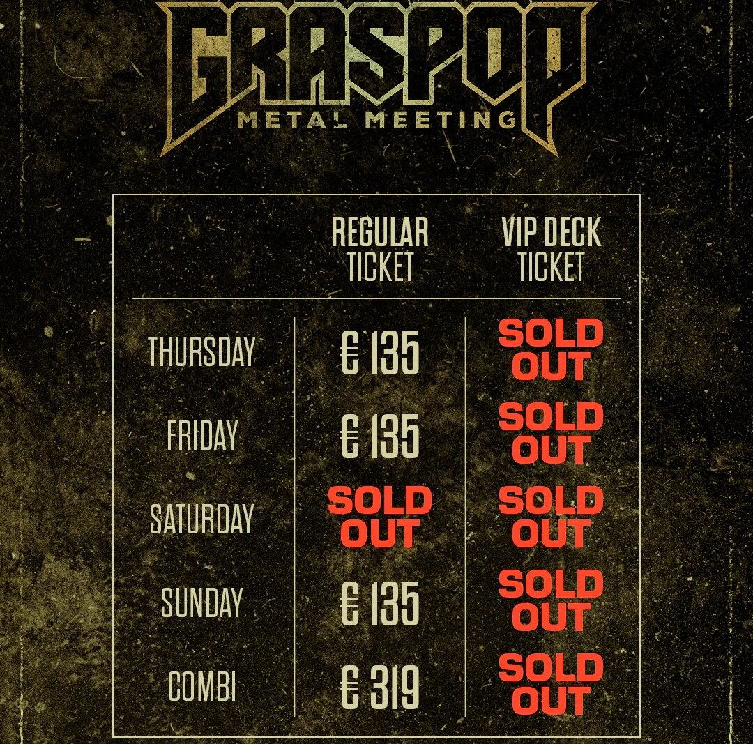 Twisted Sister moet afhaken voor Graspop Metal Meeting, Knocked Loose vervangt