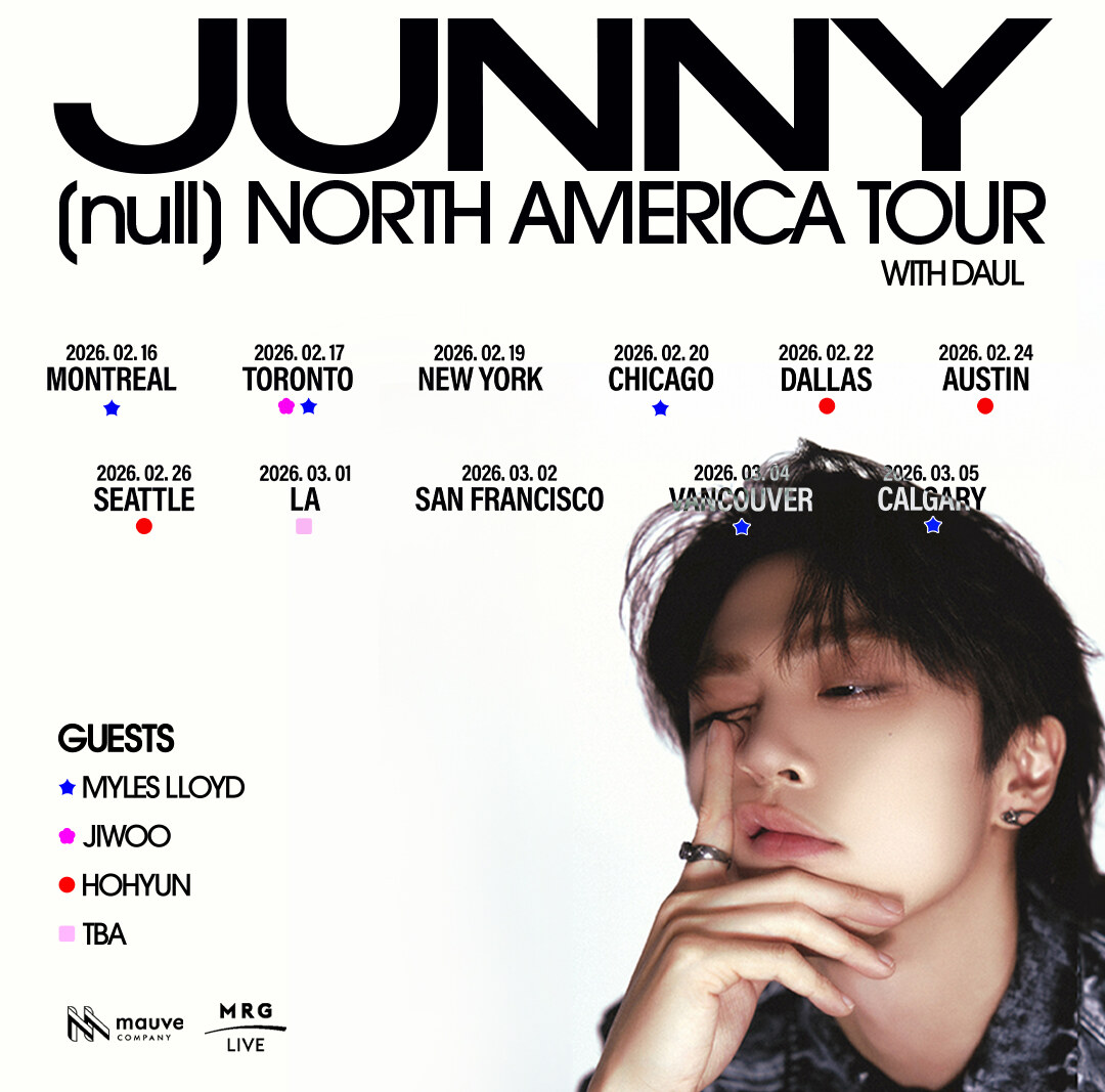 Myles Lloyd Announces Canadian Tour Supporting JUNNY | New K-Pop Collab Out February 20