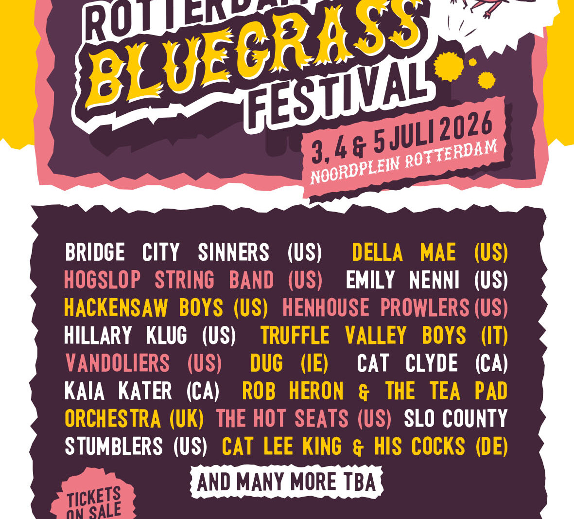 Van rauwe traditie tot genre-overstijgende roots op Rotterdam Bluegrass Festival