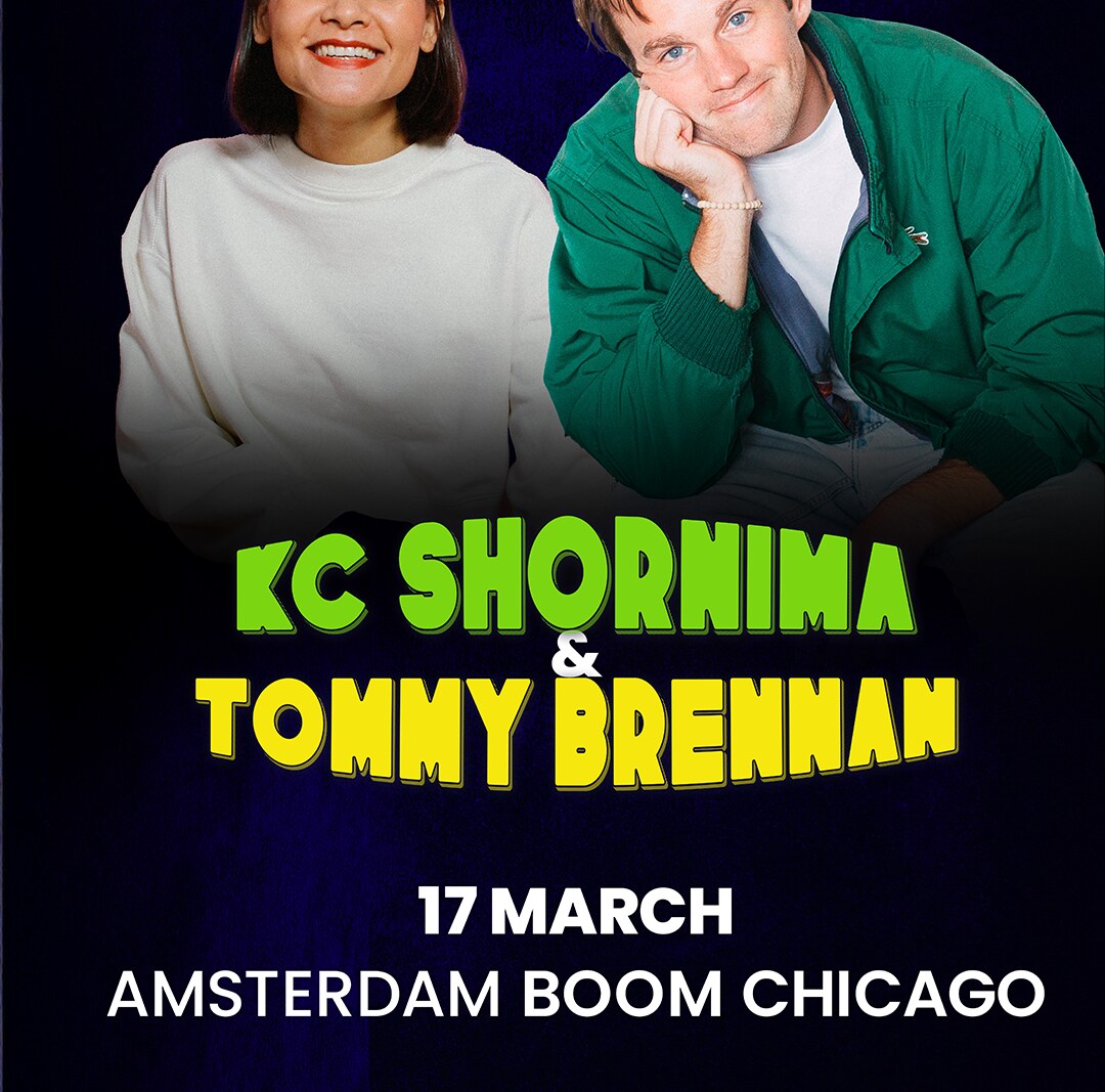  KC Shornima & Tommy Brennan at Boom Chicago
