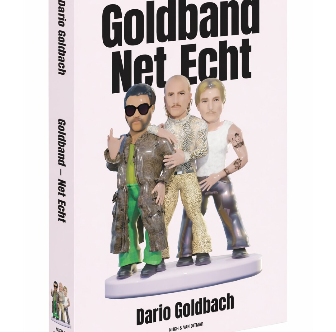 'Net Echt' Goldband's eerste boek - geschreven door beste vriend en schrijver Dario Goldbach (release 10 maart)