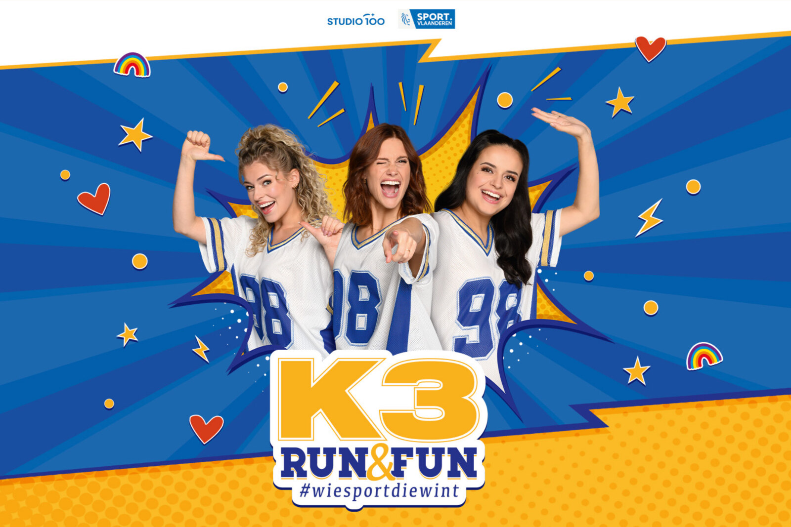 K3 RUN&FUN beleeft sprankelende editie in 2026: lopen, lachen en beleven op 20 september!