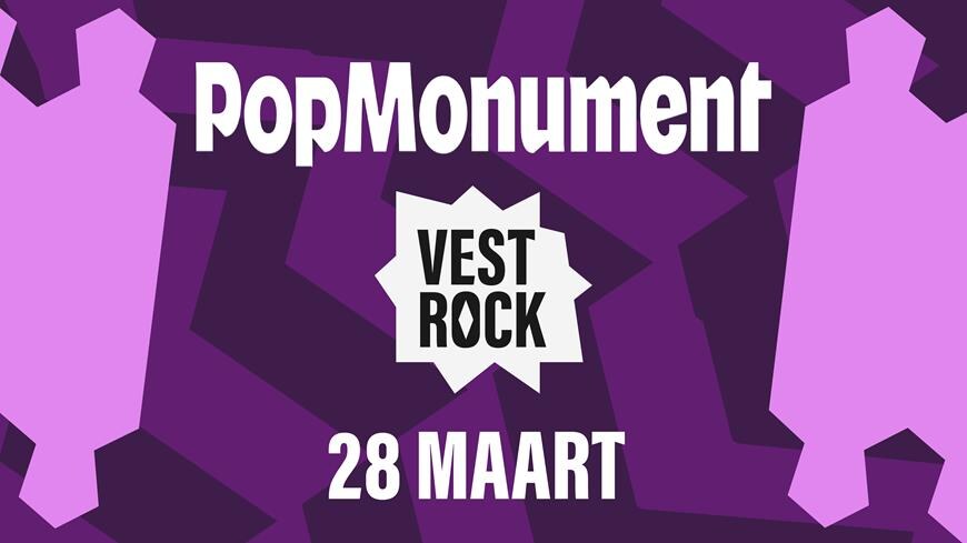 Programma voor eerste editie 'Popmonument X Vestrock' volledig met toevoeging van laatste negen namen