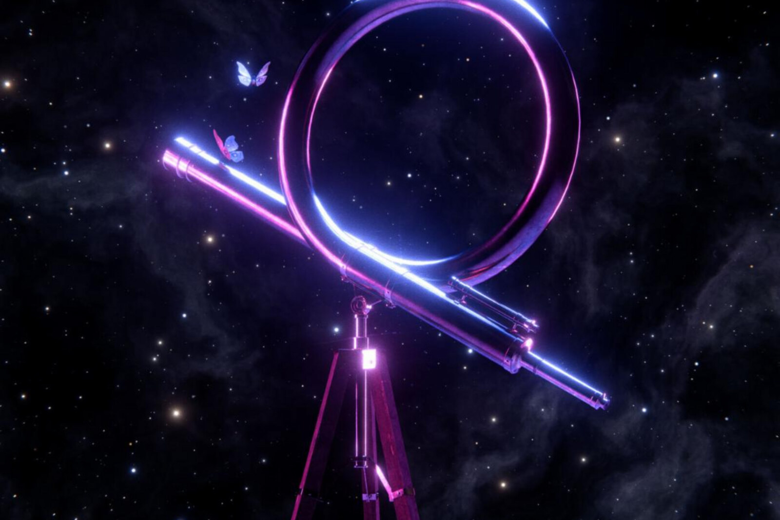 Just A Gent and Nevve Capture Blissful Romance With Euphoric, Retro-Futuristic Melodic House Single "Stardust" on Lost In Dreams Records 