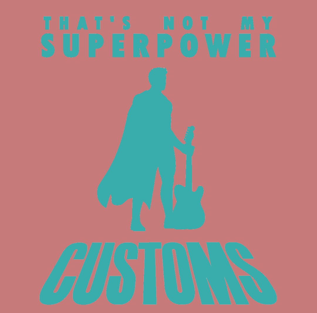 Customs mixt donkere gitaren en dance grooves op That's Not My Superpower