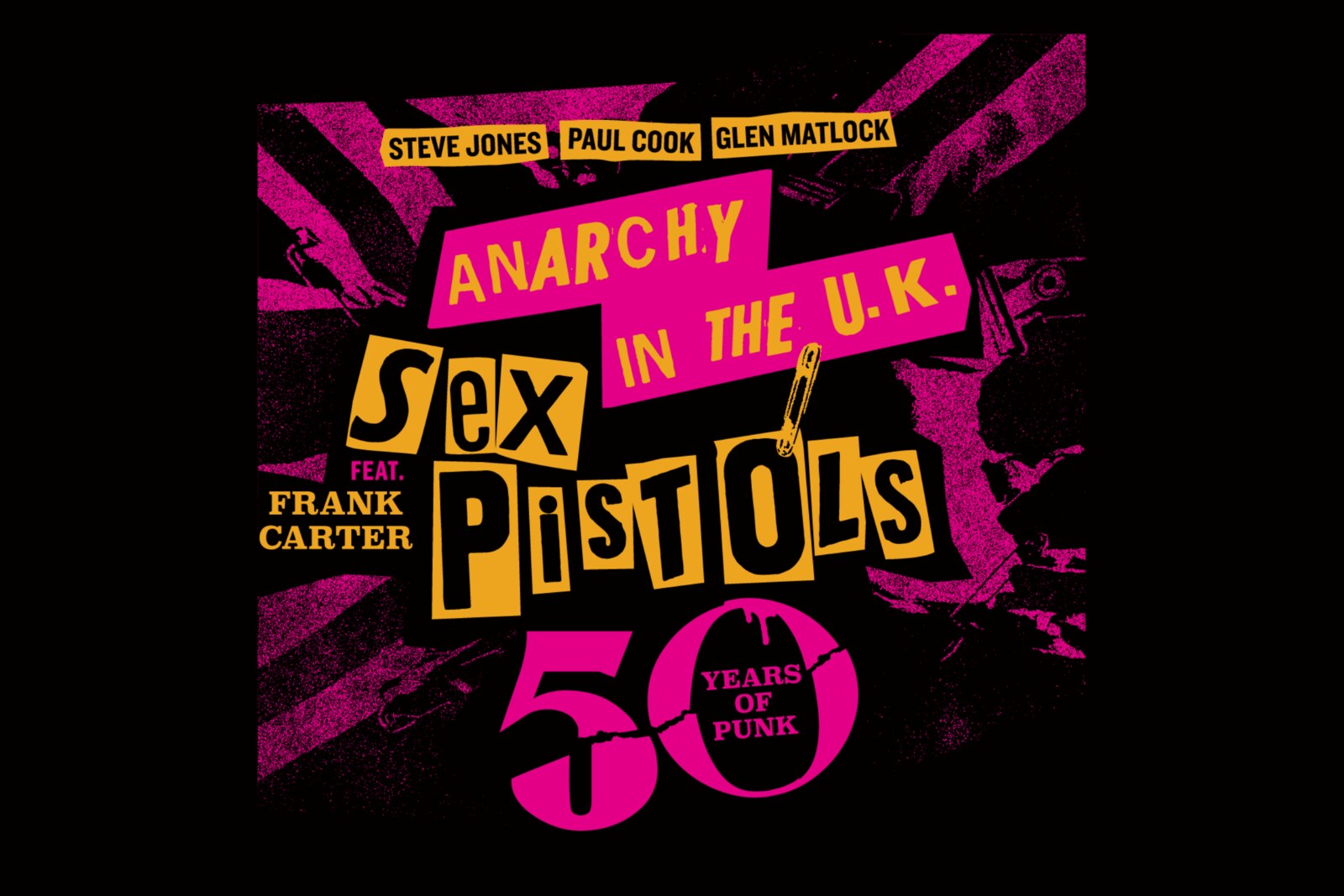 Sex Pistols feat Frank Carter announce Anarchy In The U.K. Tour