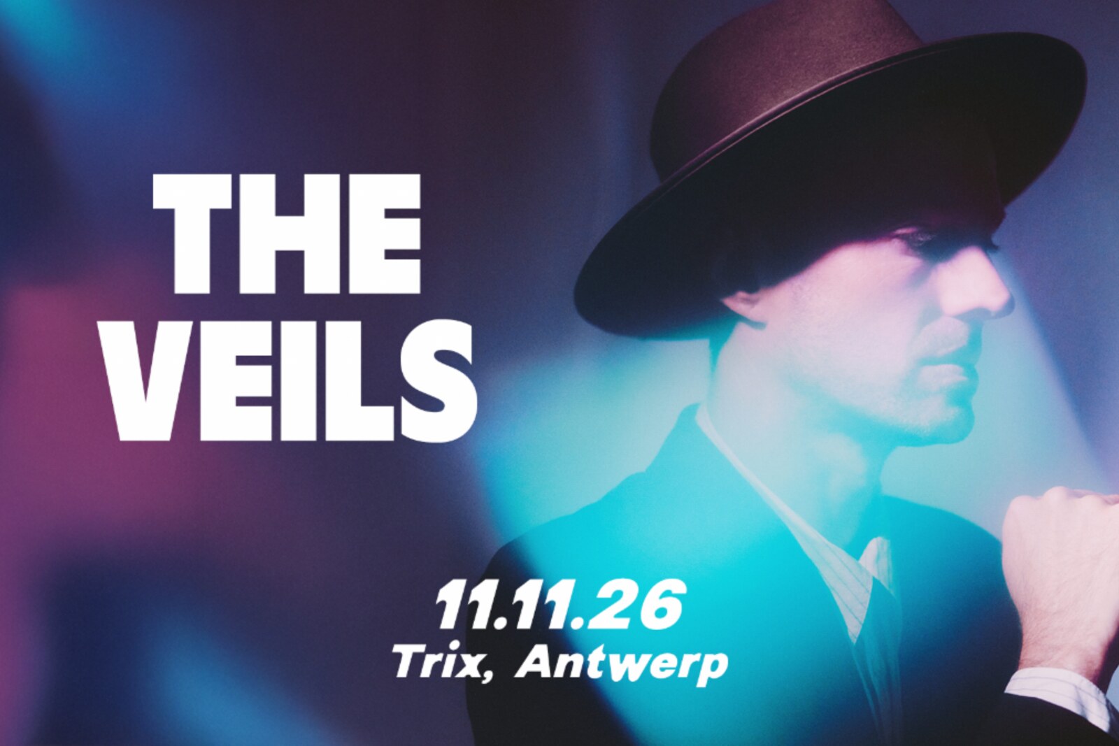The Veils speelt op woensdag 11 november 2026 in Trix