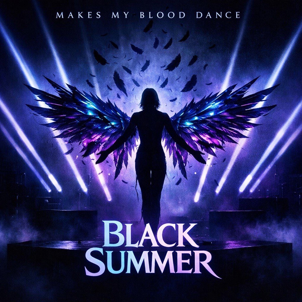 Makes My Blood Dance - 'Black Summer': new single by electro-goth & pop-metal pioneers out 27th February 2026| on tour in the US now