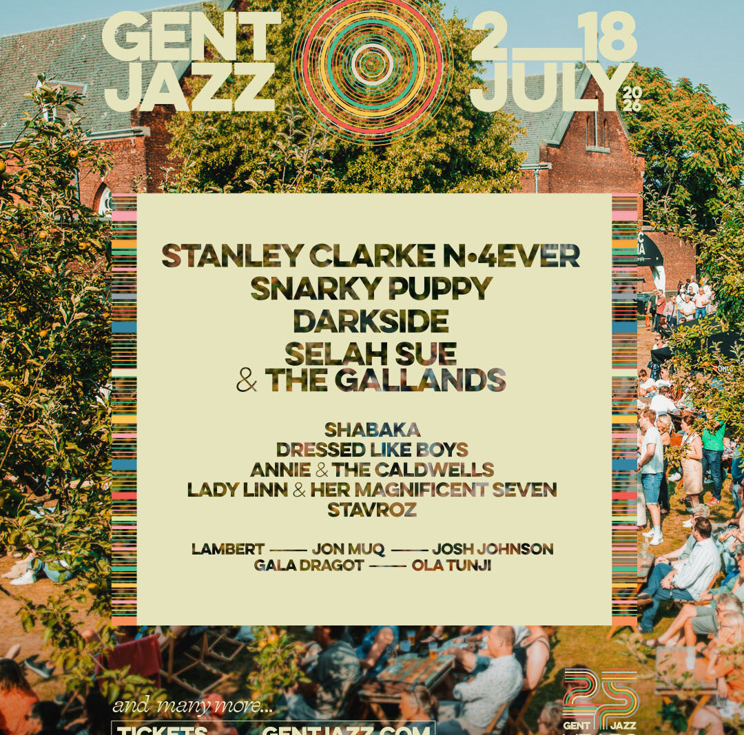 Affiche van Gent Jazz krijgt steeds meer vorm