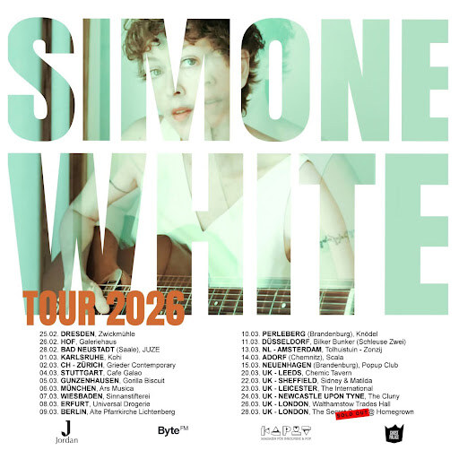 Simone White Releases enigmatic single "Blueprint" || Plus, UK Dates this March