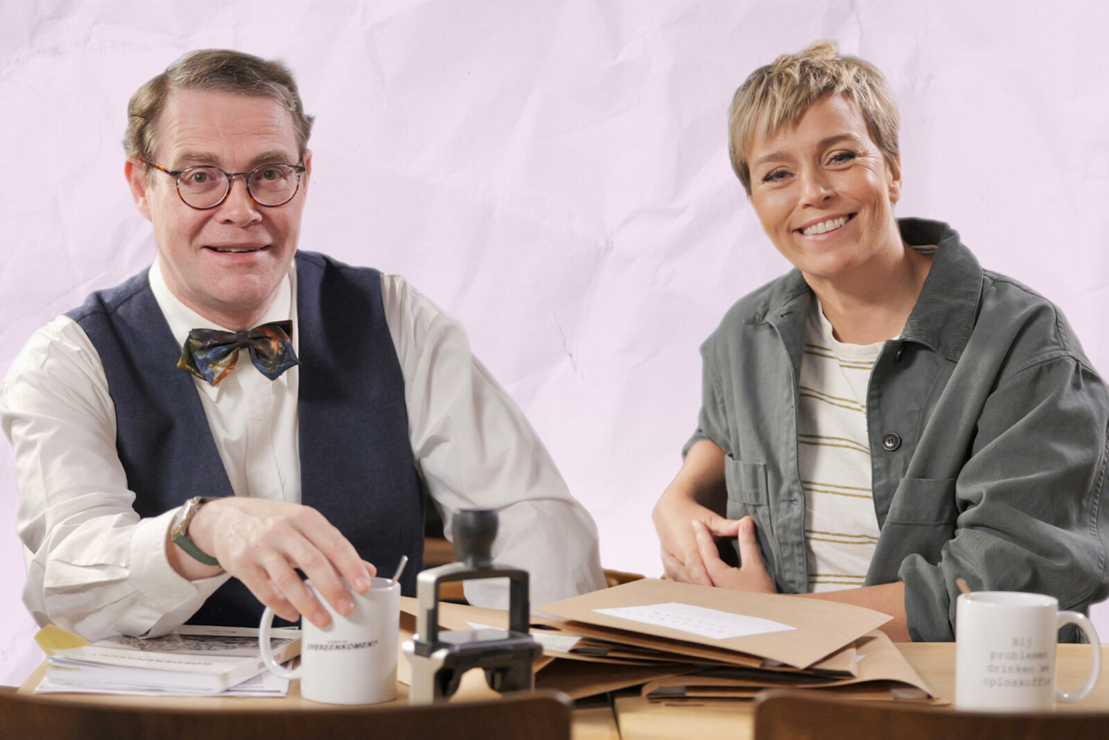 Kunnen we overeenkomen? Britt Van Marsenille en Dieter Vanoutrive zoeken naar oplossingen