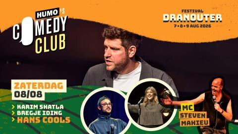 Festival Dranouter voegt een extra dimensie toe: HUMO’s Comedy Club