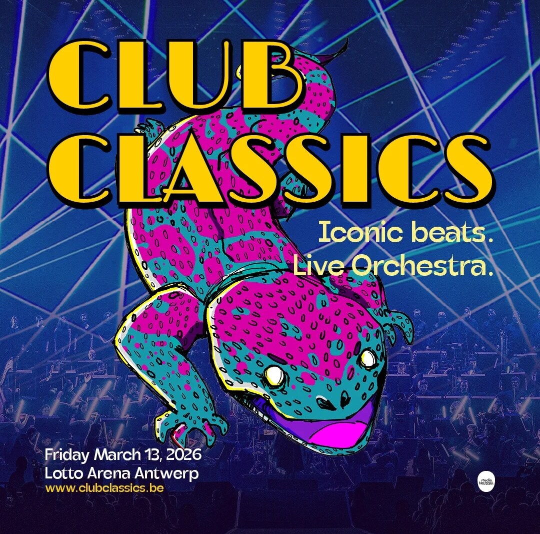 Sporza-gezicht Bavo Mortier MC op Club Classics in Lotto Arena