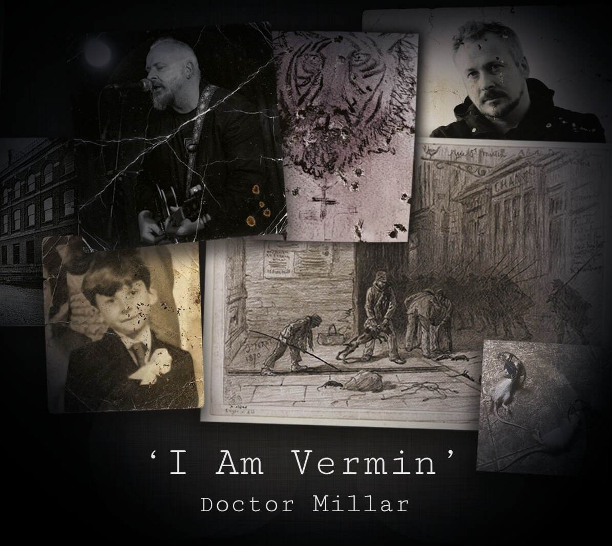 Ierse songwriter Doctor Millar presenteert vijfdelig albumproject “I Am Vermin” op het Rotterdamse Gentlemen Recordings