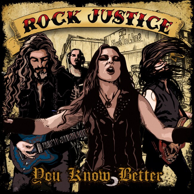 Rock Justice release new single and video "You Know Better"