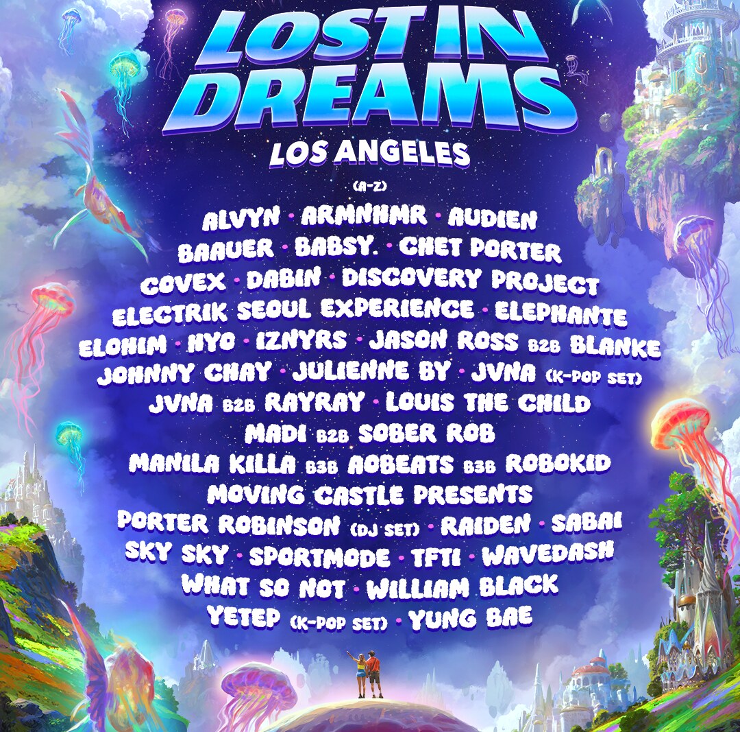 Lost In Dreams Reveals Full Lineup For 2026 Edition in LA, July 11 & 12