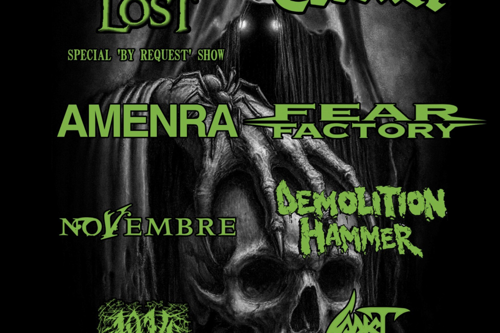 Metalitalia Festival 2026 confirm the participation of NOVEMBRE , FEAR FACTORY and  DEMOLITION HAMMER