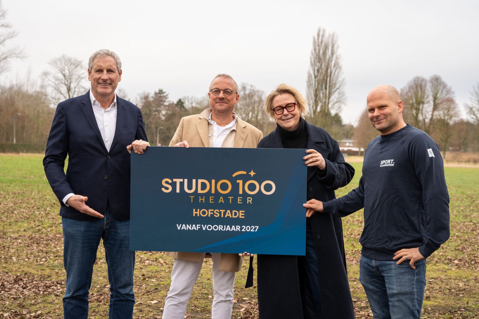 Studio 100 hoopt nieuw tijdelijk theater te bouwen in Hofstade
