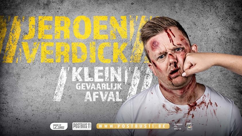 Jeroen Verdick kondigt dernière 'Klein Gevaarlijk Afval' aan