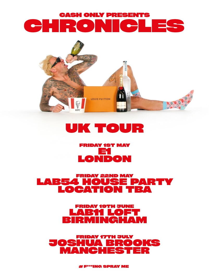 Cash Only Launches The Chronicles, A High-Octane, No-Frills UK Tour Celebrating House Music