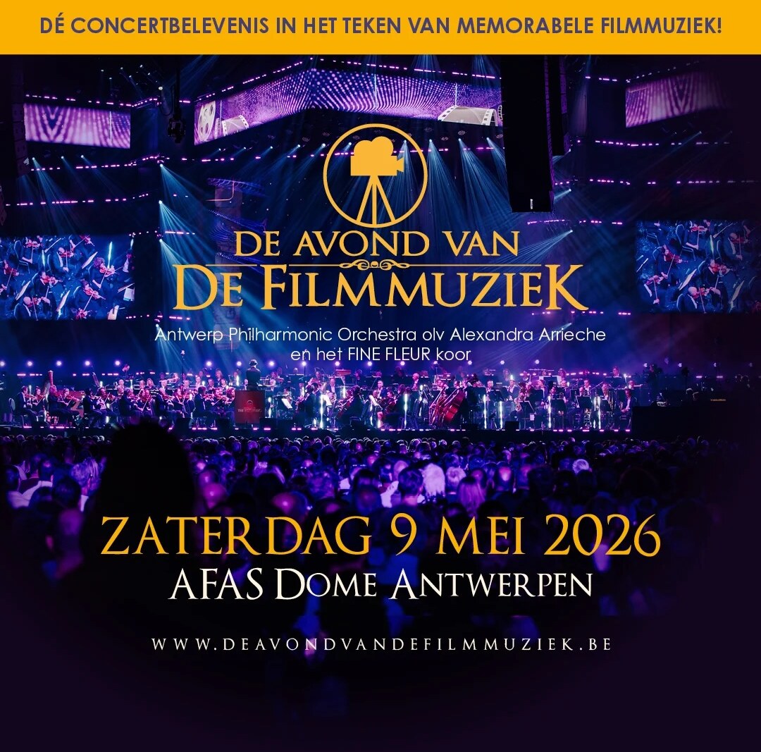 Stef Kamil Carlens komt naar De Avond van de Filmmuziek in AFAS Dome